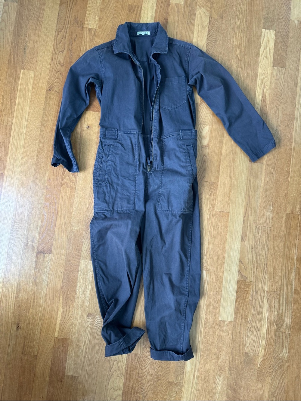 Alex Mill Grey Utility Jumpsuit for Kids